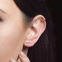 18ct Fairtrade Gold Ear Cuff With Diamonds, thumbnail 4 of 6