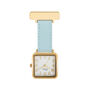 Square Leather Nurse Fob Watch, thumbnail 4 of 6