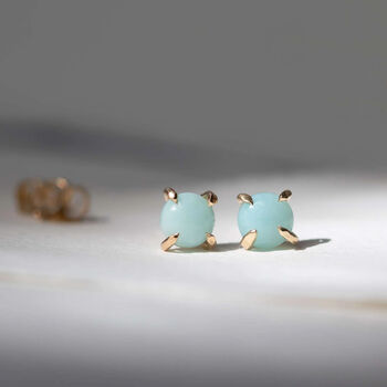 Larimar Studs, 2 of 5