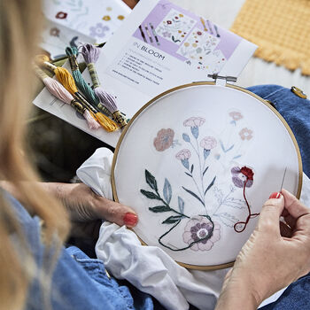 In Bloom Embroidery Kit, 4 of 6