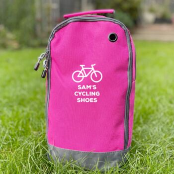 Personalised Cycling Shoes Boot Bag, 5 of 8