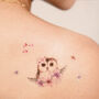 Owl Temporary Tattoos Stickers, thumbnail 4 of 6