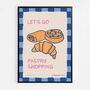 Let's Go Pastry Shopping Print, thumbnail 5 of 7