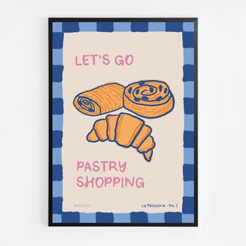 Let's Go Pastry Shopping Print, 5 of 7