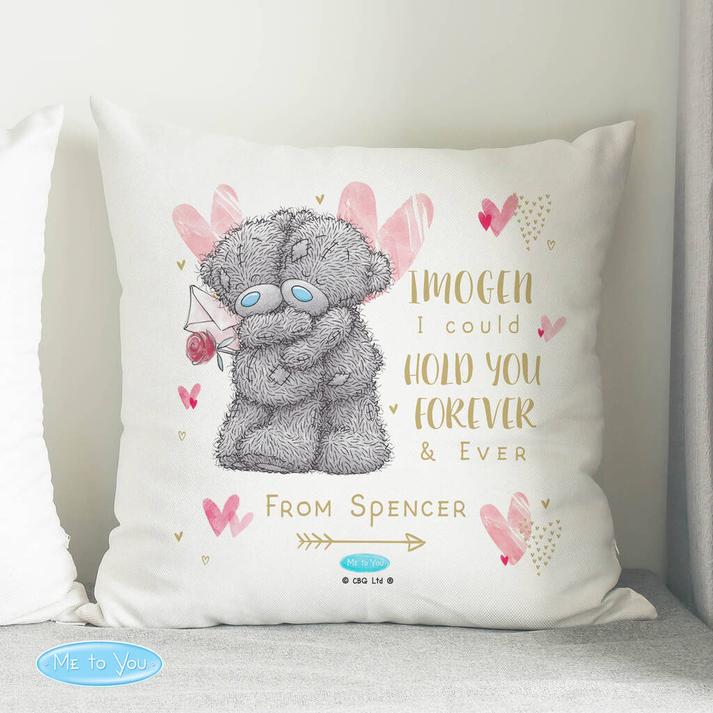 Personalised Me To You Forever Cushion, 1 of 3