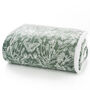 Luxury Sherpa Fleece Throw Secret Garden Green 41021026, thumbnail 2 of 4