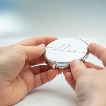 Esme Personalised Compact Mirror, 3 of 6