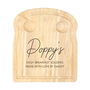 Personalised Wooden Toast Shaped Plate, thumbnail 2 of 4
