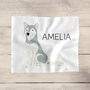 Personalised Husky Glasses Cleaning Cloth, thumbnail 2 of 2