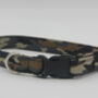Green Camouflage Dog Collar, thumbnail 2 of 7