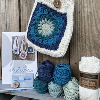 Cross Body Crochet Bag Kit, 2 of 8