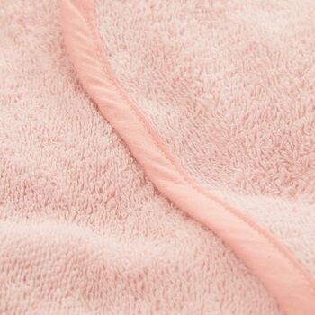 Personalised Large Pink Hooded Bath Towel, 2 of 4
