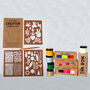 Creative Stencils Pack Patterns And Tattoos, thumbnail 1 of 6