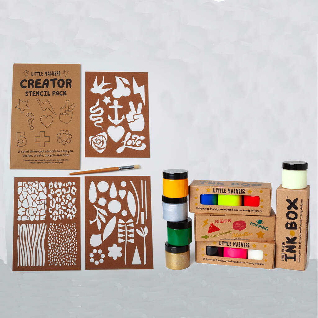 Creative Stencils Pack Patterns And Tattoos, 1 of 6