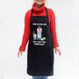 'Gin Is For Life' Christmas Apron, thumbnail 2 of 5