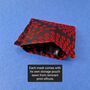 African Print Eye Mask With Pouch, thumbnail 6 of 11