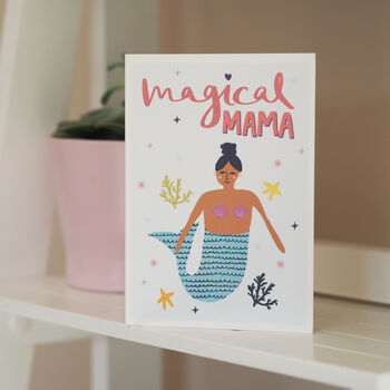 Magical Mama Mermaid Mother's Day Card, 3 of 8