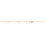 Barbican 20'-22' Adjustable Yellow Gold Plated Chain, thumbnail 4 of 5