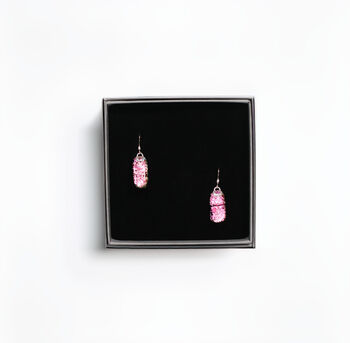 Stunning Dusky Pink Earrings, 8 of 8