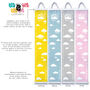 Personalised Dream Big Canvas Height Chart, thumbnail 5 of 9