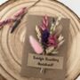 Teaching Assistant Dried Flower Card, thumbnail 1 of 3