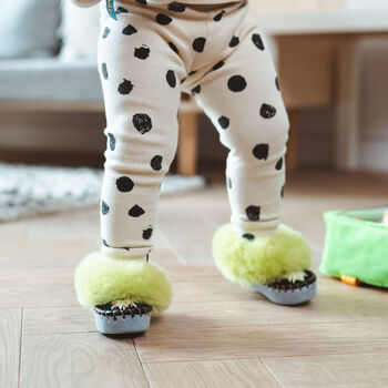 Childrens Sherbert Sheepers Slippers, 4 of 4