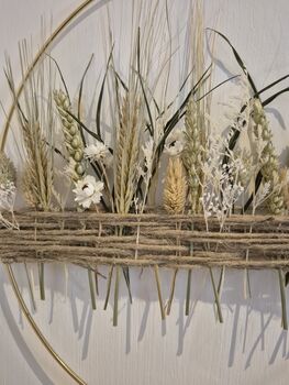 Pasture, Dried Flower Hoop, 4 of 5