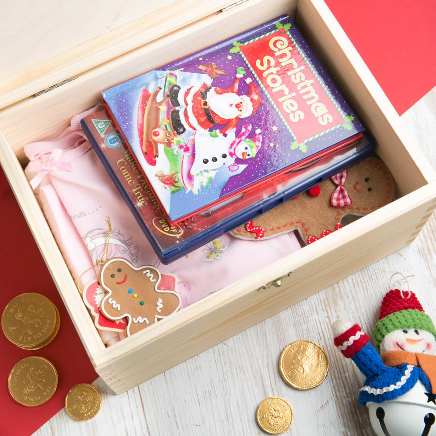 Personalised Children's Christmas Eve Box By Dust And Things | notonthehighstreet.com