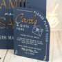 Modern Arch Cards And Gifts Wedding Acrylic Sign, thumbnail 2 of 6
