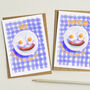 Personalised Fried Eggs Father's Day Or Birthday Card, thumbnail 1 of 2