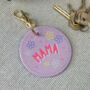 Personalised Mama Flower Keyring, thumbnail 1 of 2