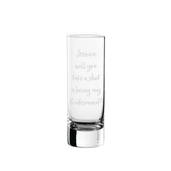 Personalised Any Message Shot Glass, 2 of 2