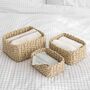 Pack Of Three Recycled Paper Rope Storage Basket, thumbnail 8 of 12