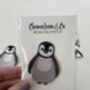 Penguin Iron On Patch, thumbnail 2 of 3