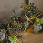 Pre Lit Mixed Autumn Leaves Garland, thumbnail 3 of 5