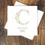 Personalised Initial Birthday Card, thumbnail 2 of 12