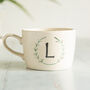 Monogram Mug With Gold Accents, thumbnail 1 of 4