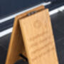 Personalised Solid Oak A Board |Perfect For Hotels Or Shops, thumbnail 9 of 12