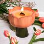 Luxury Ceramic Spring Tulip Candle, thumbnail 6 of 9