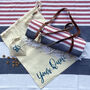 Personalised Gift Set, Towel And Leather Strap, thumbnail 3 of 11