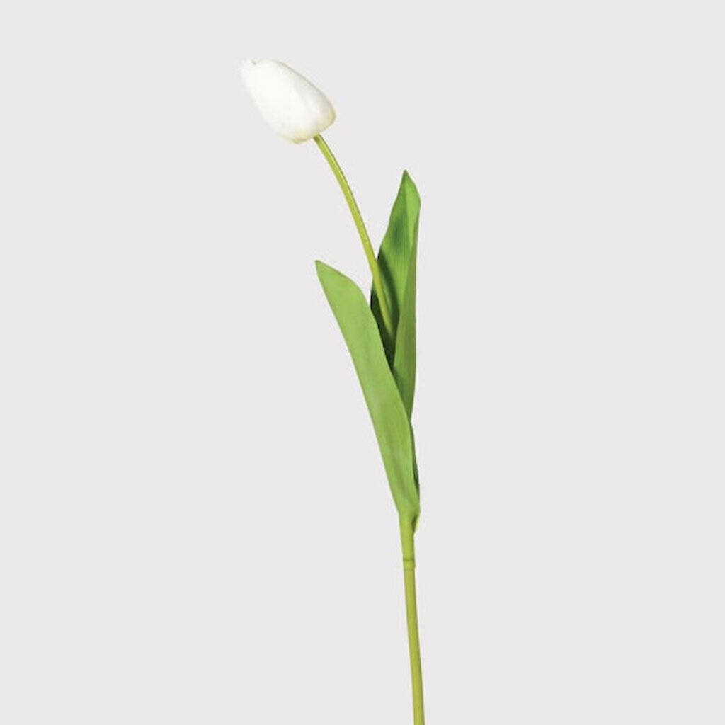 Faux White Tulip By Victoria & Co.
