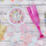 Hen Party 'Bride To Be' Rosette, thumbnail 3 of 3