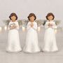 Christmas Angel Ornament Set Of Three, thumbnail 2 of 3