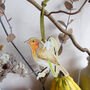 Robin And Snowdrop Wooden Hanging Decoration, thumbnail 8 of 11