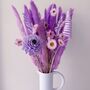 Purple Pampas Grass Arrangement With Vase, thumbnail 2 of 2