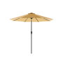 Beige Garden Parasol Umbrella With Air Vent For Patio, thumbnail 2 of 7