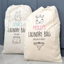 Personalised His And Hers Laundry Bag Set, thumbnail 2 of 2
