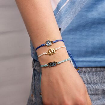 Manchester City Football Club Friendship Bracelet Set, 2 of 5