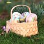 Easter Egg Paper Container Vintage Pastels, thumbnail 3 of 12
