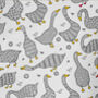Geese Wrapping Paper Roll Or Folded Red Feet, thumbnail 2 of 2